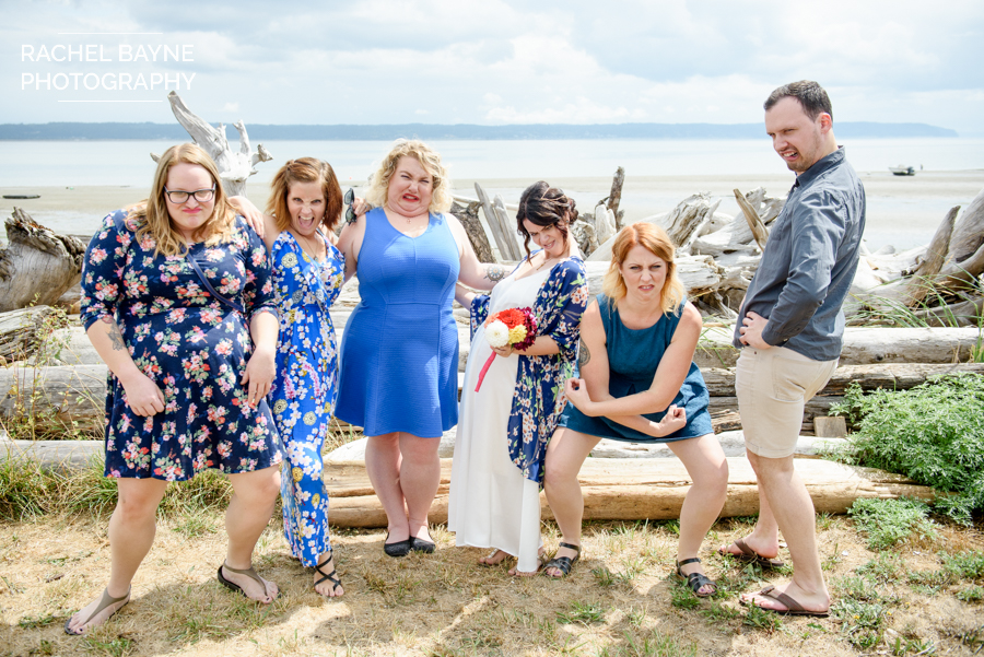 Snohomish Wedding Photographer | Camano Island Wedding | Beach Wedding